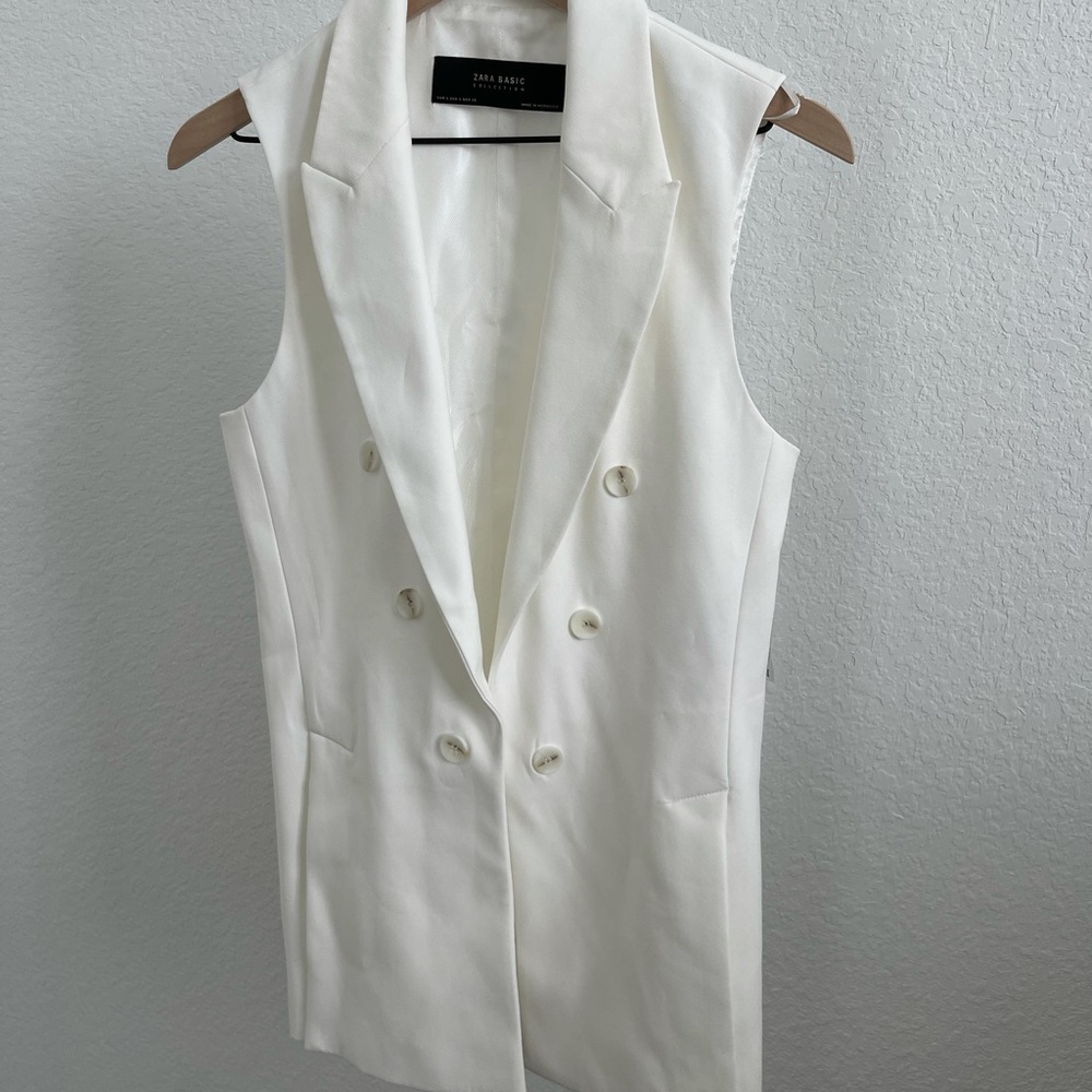 Zara blazer vest